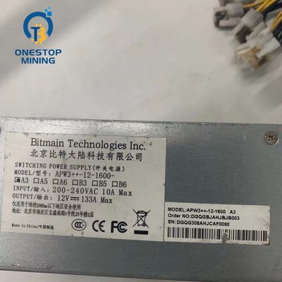 Bitmain Apw3++ 1600w Psu S15 T15 S9i S9j Z9 L3+ L3++ A9 Z1 Bitmain Antคนขุดแร่ Z9 มินิพาวเวอร์ซัพพลาย
