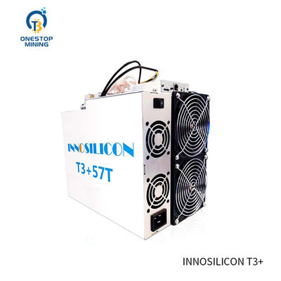 Innosilicon T3+57t BTC Asic Miner พร้อม psu 220v