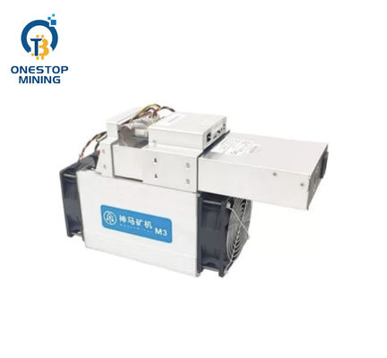 Whatsคนขุดแร่ M3 11Th/S 12.5t 2000w Microbt คนขุดแร่ Bitcoin BTC Asic คนขุดแร่