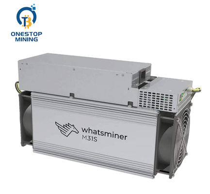 MicroBT Whatsคนขุดแร่ M31s 78th/S Hashrate 3256w Bitcoin Asic Machine สำหรับการขุด