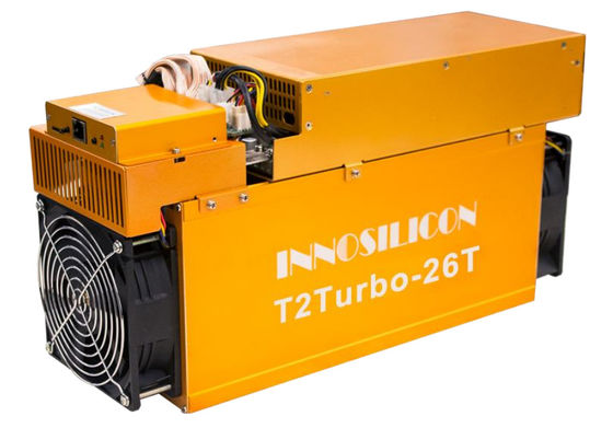 Innosilicon T2t 26th/S Asic Miner Algorithm SHA256 2100W เครื่องขุด Bitcoin