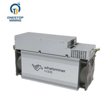 Microbt Whatsคนขุดแร่ M30s 92th 88T 90T พร้อม PSU 3404W 3600W 3344W BTC Asic Miner