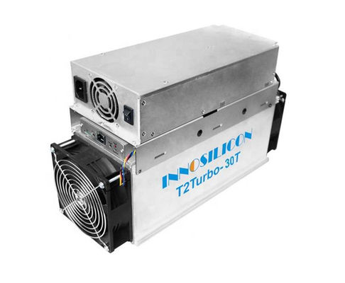 Bitcoin Miner Innosilicon T2t-30t 30 Th/S 2200w พร้อมความสามารถในการทำกำไรของ Psu สูง