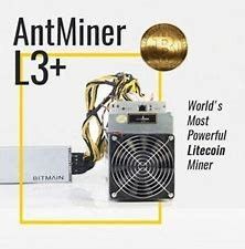 Bitmain Antคนขุดแร่ L3 ++ Litecoin Miner สำหรับ Scrypt Mining 580 Mh/S Doge Mining Equipment