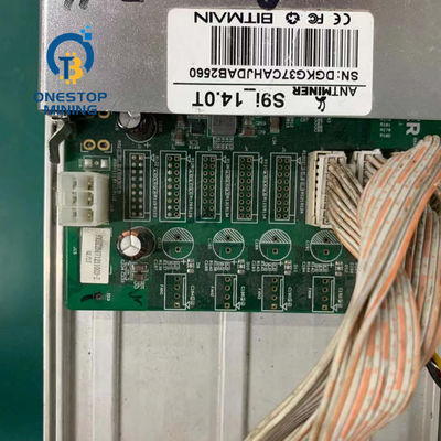 Antคนขุดแร่ S9i 14t 16nm ขาย Bitmain Bitcoin Miner Asic Rig 1800W 208-240V