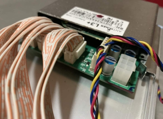 กำไรสูง Bitmain Asic Antคนขุดแร่ L3+ 504mh/S Litecoin Miner Machine