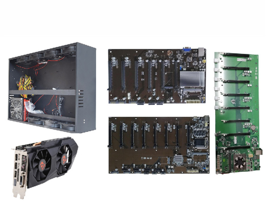 Gpus Miner 8 Gtx 1660 Ti 6Gb Gigabyte กราฟิกการ์ด Ethereum Miner Asic Rig