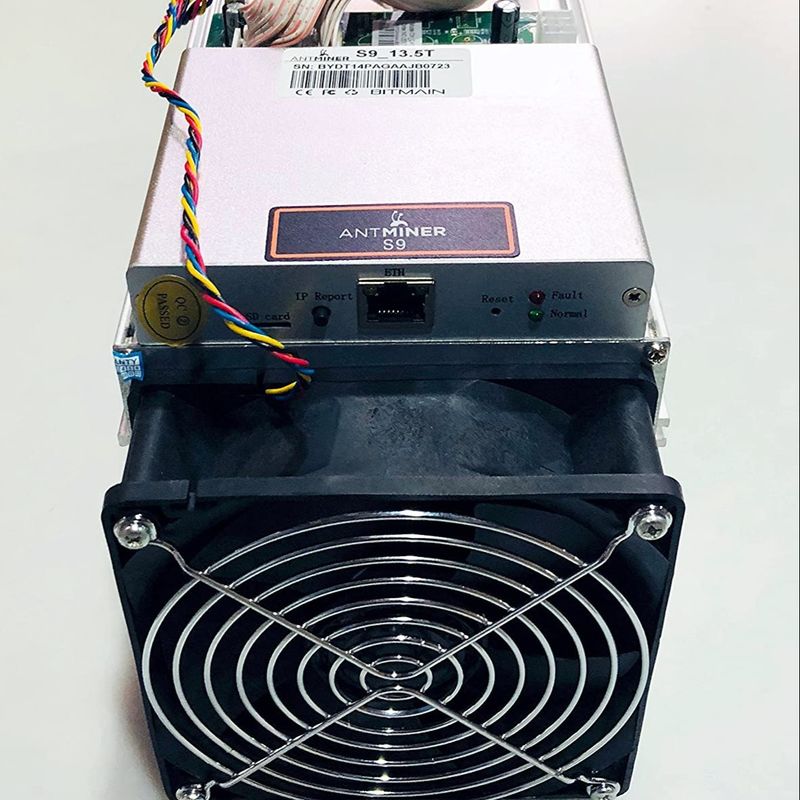 Bitmain Antคนขุดแร่ S9i 14th/S 16nm Asic Btc Bitcoin Miner พร้อม APW3 PSU ความสามารถในการทำกำไรสูง