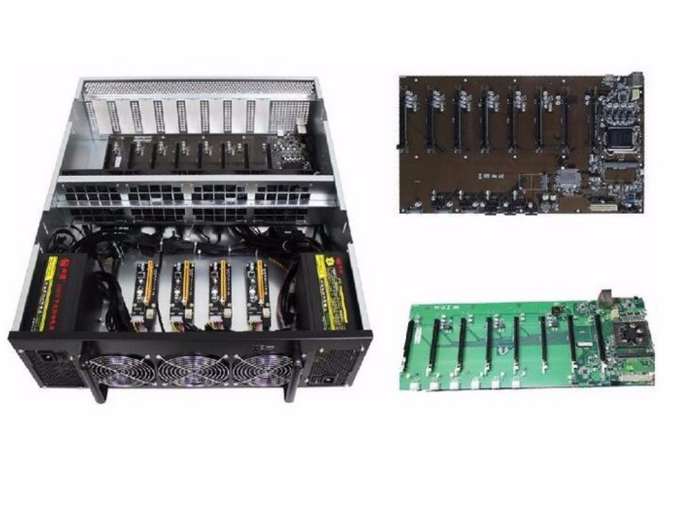 Gpus Miner 8 Gtx 1660 Ti 6Gb Gigabyte กราฟิกการ์ด Ethereum Miner Asic Rig